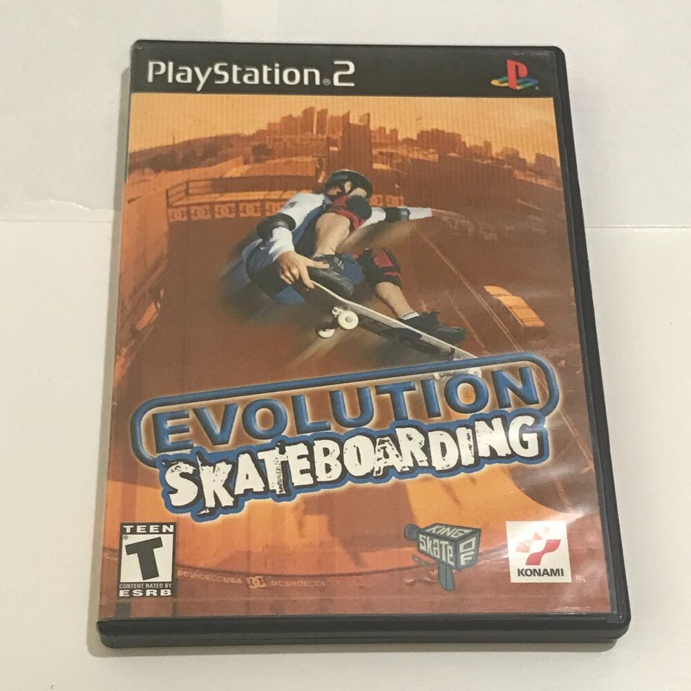 Evolution Skateboarding (Sony PlayStation 2, 2002) PS2 Complete w/Manual Tested